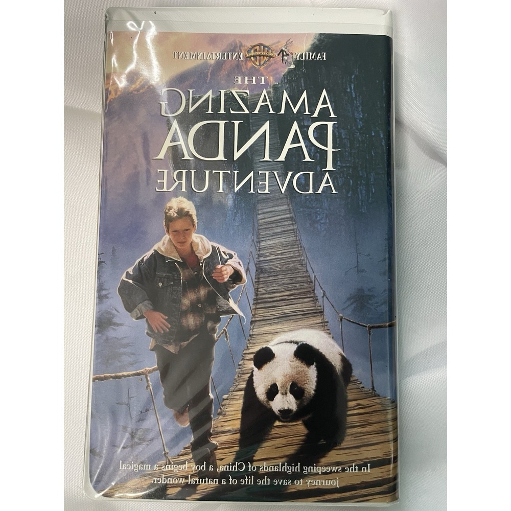 The Amazing Panda Adventure VHS Clamshell